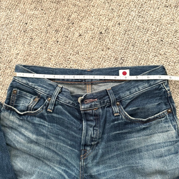 [LEVI’S] 501 White Cone Selvedge Blue Straight Jeans with Vintage Wash - Picture 4 of 11